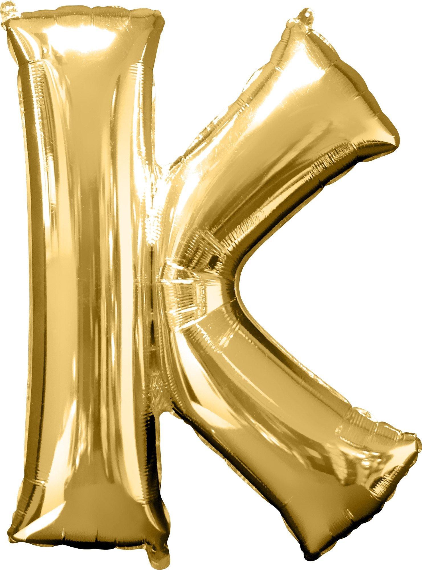 Where to buy gold deals letter balloons